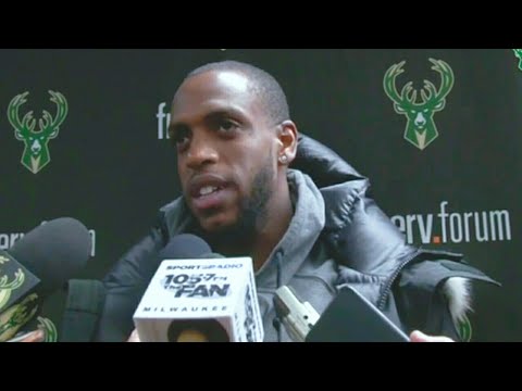 Khris Middleton speaks to the media following Saturday's game against the Magic| 2/9/2019