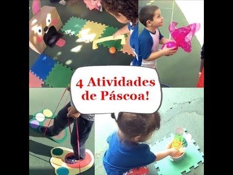 4 Atividades de Páscoa!