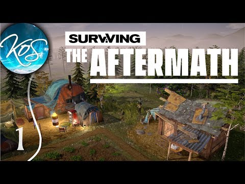 Surviving the Aftermath Ep 1: SURVIVING EARTH'S APOCALYPSE -  (Post-Apocalyptic Colony Builder)