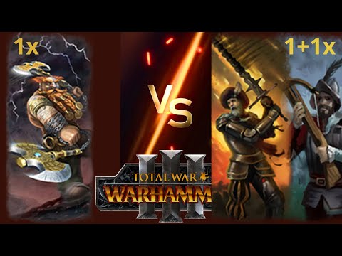 Doomseekers vs Imperial Infantry with Crossbow Support in Total War Warhammer 3
