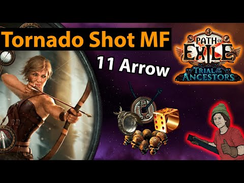 Tornado Shot Deadeye - Phys Bow - Magic Find - IQ 57 - IR 478 | Path of Exile [3.22]