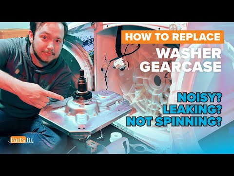 Noisy? Leaking? Not Spinning? Replace the Gearcase on your Washer Whirlpool Maytag Amana Kenmore