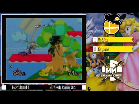 Robfox vs Empale MU Weekly 9 Spring 2018