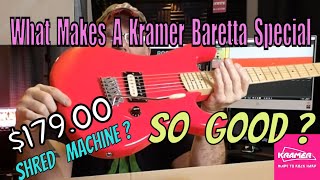Video thumbnail for The Kramer Baretta Special: it's the best bang for your buck on the six strings. by FULTON STREET BEATS
