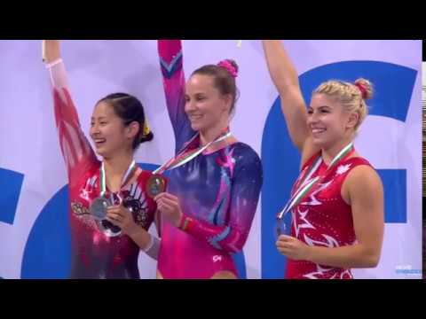 20171112世界選手権 女子個人表彰式