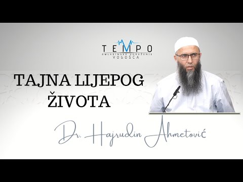 |Tajna lijepog života|Dr. Hajrudin Ahmetović |O. U. TEMPO 2022