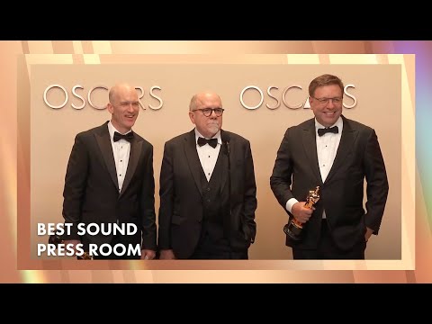 'Dune: Part Two' Best Sound Press Room | 97th Oscars (2025)