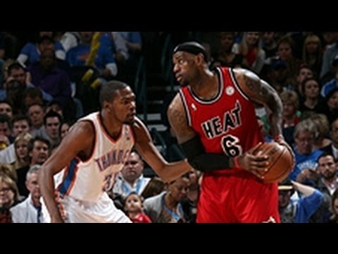 LeBron & Durant battle to close 1st half of season!