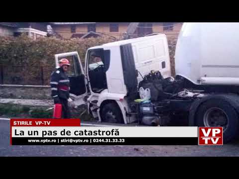 La un pas de catastrofă