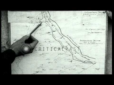 U.S.troops of the 35th Infantry Division deployed in Sommedieue Sector of France ...HD Stock Footage