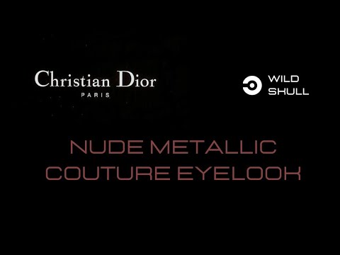 Beauty Tips with Peter Philips  Nude Metallic Couture Eyelook