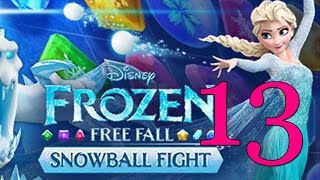 Frozen Free Fall Snowball Fight Level 13