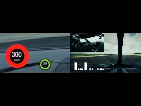 2000 HP GTR Vs Koenigsegg Jesko Absolut 100-350 km/h Acceleration Comparison 