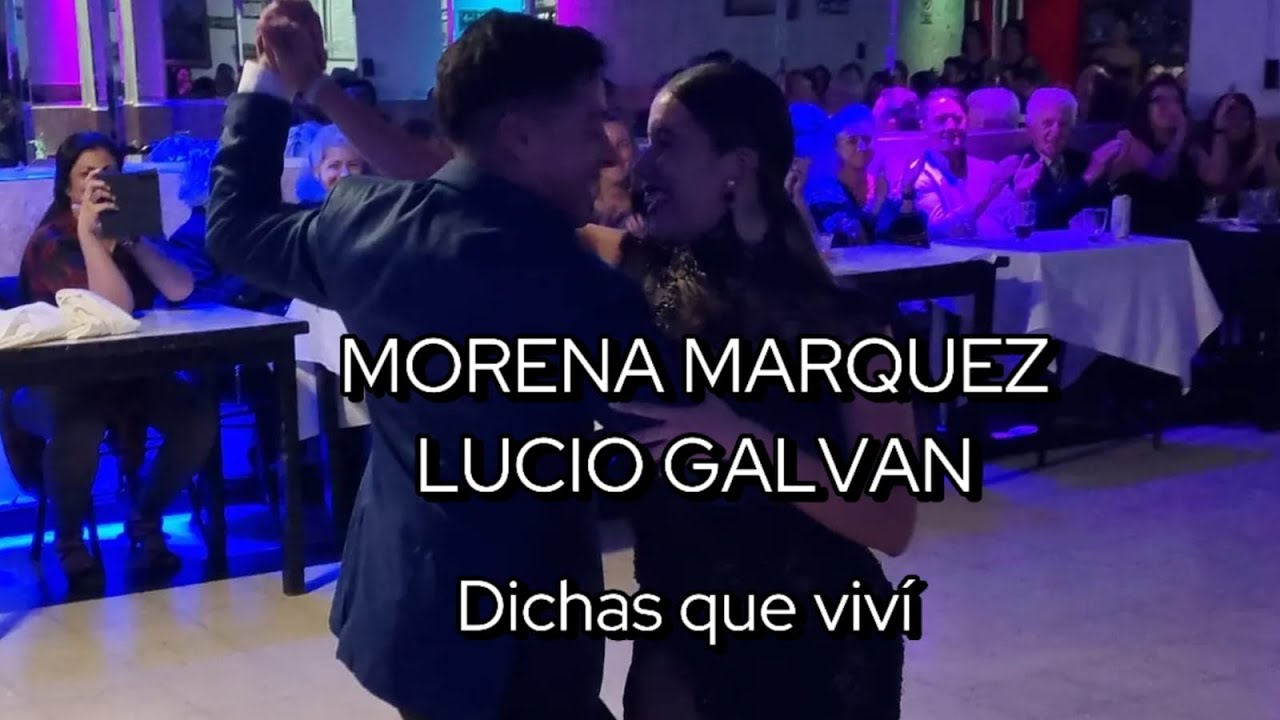 MORENA MARQUEZ & LUCIO GALVAN || Dichas que vivi (Biagi) [Vals]