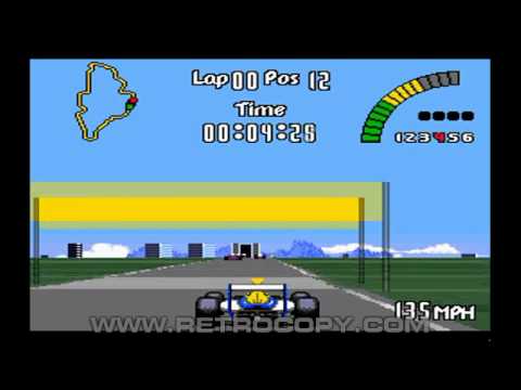 Nigel Mansell's World Championship Megadrive