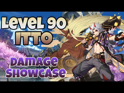 Arataki Itto Pulling, Solo Bosses and DPS Showcase + Coop ( Silent Stream)