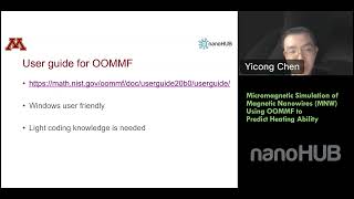 Micromagnetic Simulation of Magnetic Nanowires (MNW) using OOMMF to Predict Heating Ability