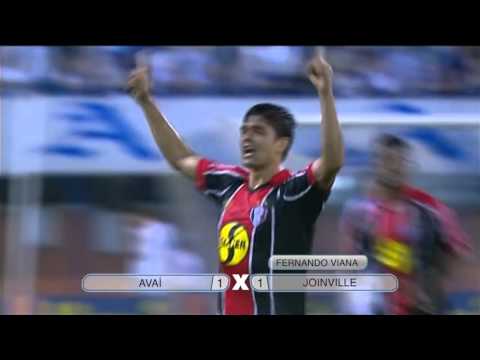 Gols - Brasileirão: Avaí 2 x 1 Joinville