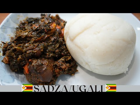 Easy Step-by-Step guide on how to make SADZA | UGALI | AFRICAN CORNMEAL #zimbabwe #southafrica