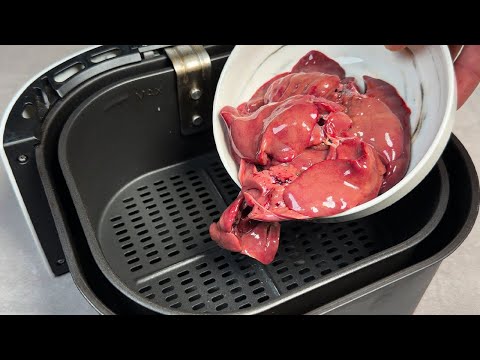 Stop Cooking Liver the Old Way! Delicious Air Fryer Dinner that Will Melt in Your Mouth!