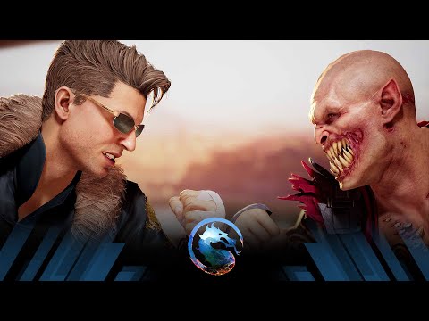 Mortal Kombat 1 - Johnny Cage Vs Baraka (Very Hard)