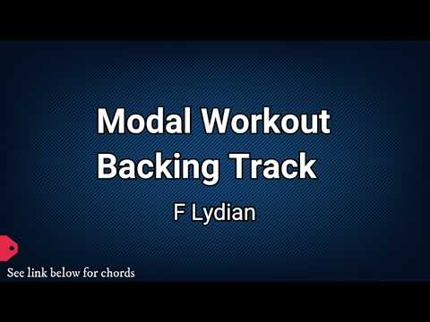 Modal Workout Backing Track | F Lydian
