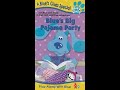 Opening To Blue S Clues Blue S Big Pajama Party 1999 VHS