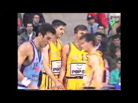 EUROLEAGUE: 1990-91 group stage - Barcelona vs POP 84 Split