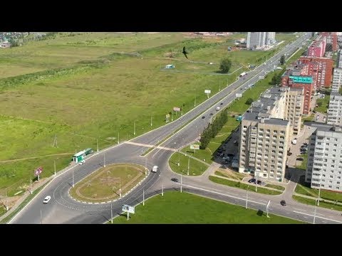Aerial View of Novocheboksarsk in Russia | Videohive Project Templates