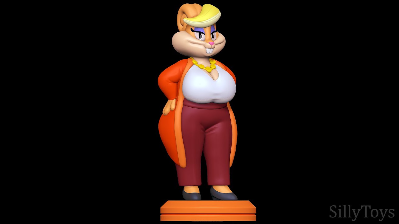 Patricia Bunny - Le spectacle des Looney Tunes Modèles 3D en vedette