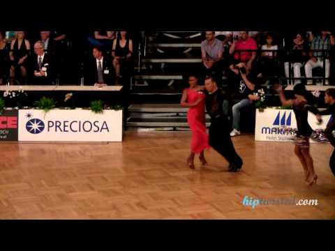 Vjatseslav Molkin - Deria Chentsova, GOC Stuttgart 2012, WDSF Grand Slam latin, 4. round - samba