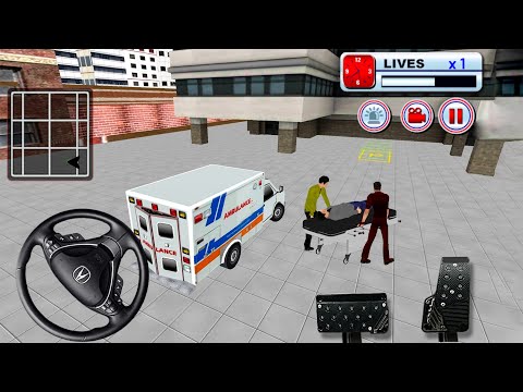 Ambulance Rescue 911 - Emergency City Driving Simulator 3D - Android Gameplay [HD]