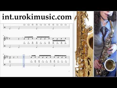 How to Play Saxophone (Tenor) Ed Sheeran & Justin Bieber - I Don't Care Tabs um-a-n352