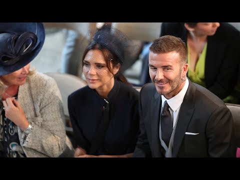 Beckhams, Oprah, Elton John, Idris Elba and more arrive for royal wedding