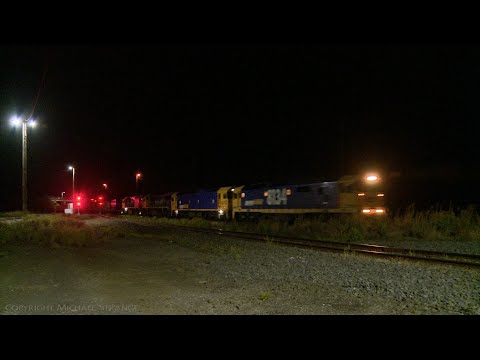 7902V Mildura-Melbourne Container Train With 4 Locomotives (15/3/2021) - PoathTV Australian Railways