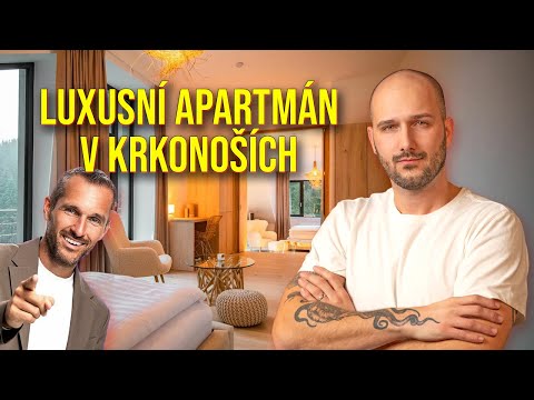 Prohlídka luxusního apartmánu Míry Hejdy v Krkonoších. Na pár dnů může být váš!