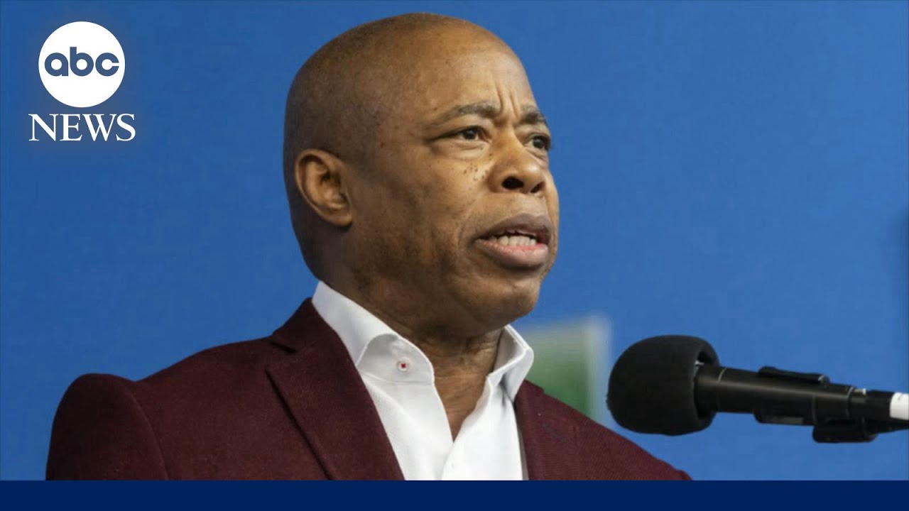 DOJ moves to dismiss federal charges against Eric Adams