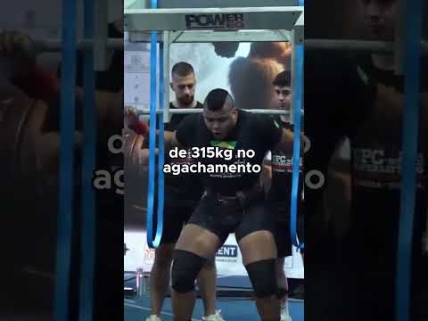Bitelo Quebra Recorde Pessoal: 315kg no Agachamento com Apenas 10 Meses de Treino! 💪🇧🇷