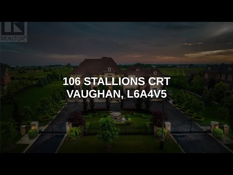 106 STALLIONS CRT | Vaughan Real Estate