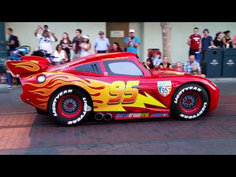 At Disneys Cars California Lightning McQueen Mater