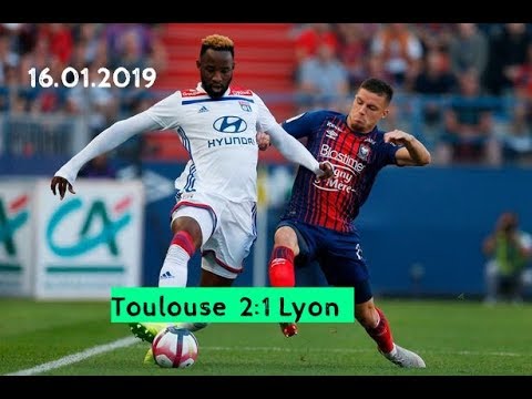 Toulouse  2:1 Lyon   Dembele M