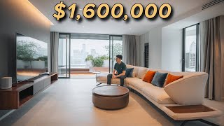 A James Bond-Inspired Duplex Near Bangkok’s Central Park | Crystal Garden Condo 