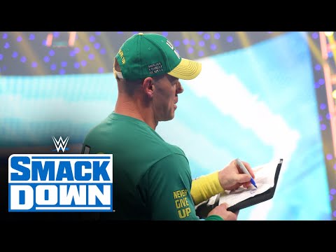 John Cena signs contract to challenge Roman Reigns at SummerSlam: SmackDown, July 30, 2021