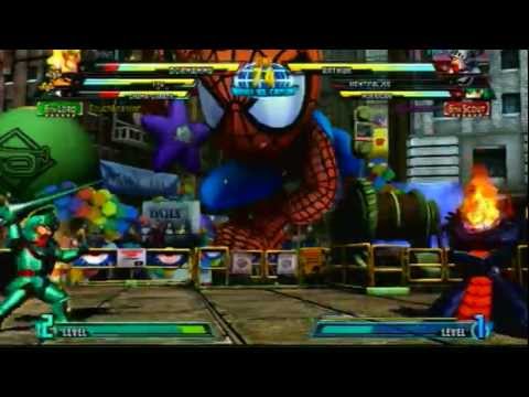 MvC3 (PS3) Ranked Match # Rank up & Good bye MvC3