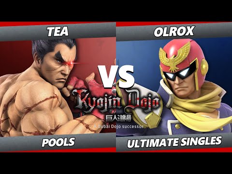 Kyojin Dojo - Olrox (Captain Falcon) Vs. Tea (Kazuya) SSBU Ultimate Tournament