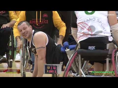 3°/4°Q S.STEFANO AVIS vs AMICACCI GIULIANOVA 08/02/2020 Basket in Carrozzina Serie A