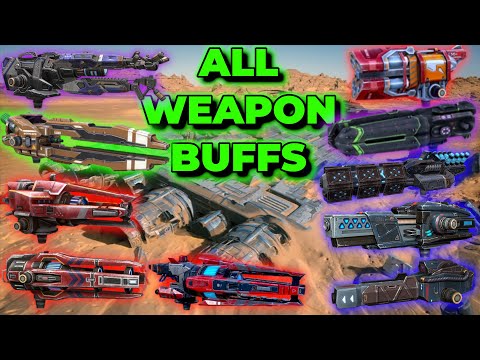 WR - All Weapons Being Buffed In Update 8.7 | War Robots