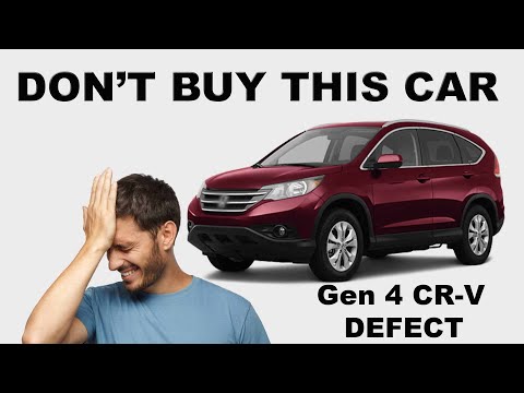 DON'T BUY THIS CAR - 2012-2014 Honda CRV
