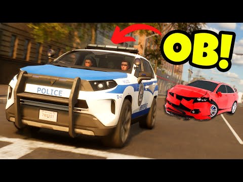 We CRASHED Our Police Car! (Police Simulator: Patrol Officers Multiplayer) - YouTube