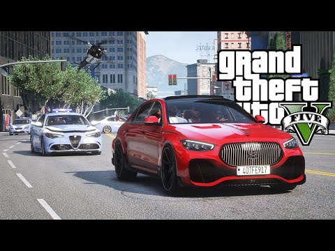 ROBBERY and ESCAPE from the STATE POLICE! GTA 5 GANGSTER LIFE MOD (10) #22
